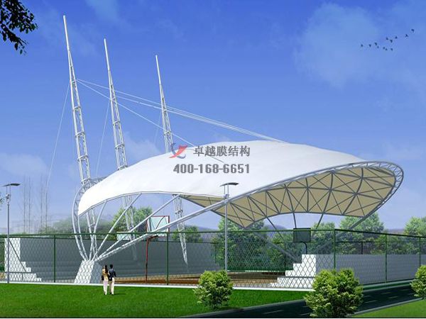 濮陽(yáng)門(mén)球場(chǎng)膜結(jié)構(gòu)雨棚/網(wǎng)球場(chǎng)頂棚膜結(jié)構(gòu)罩棚原創(chuàng)生產(chǎn)廠(chǎng)家 　　