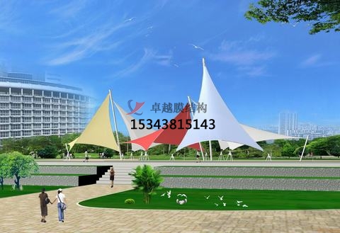 太谷<font color='red'>膜結(jié)構(gòu)景觀</font>【張拉膜景觀】承包安裝價格