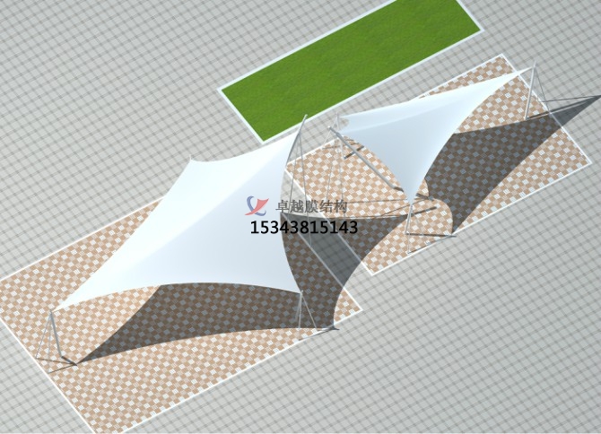 留壩<font color='red'>膜結(jié)構(gòu)景觀</font>【張拉膜景觀】承包安裝價(jià)格