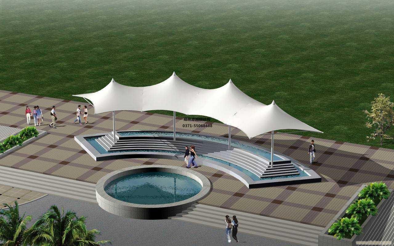 鄭州卓越公司安裝的高爾夫膜結(jié)構(gòu)怎么樣？